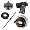Set duză pulverizare vopsea HVLP (volum mare, presiune joasă) Italco GLOSS X1 M1, 1,4 mm, pentru pistoale de vopsit HVLP, din metal, alamă și oțel inoxidabil