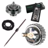 Set duză 1,3 mm LVMP debit redus de material presiune medie Italco pentru pistol de vopsit auto GLOSS X1 M1 cu rezervor lateral superior