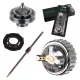 Set duză Italco 1,4 mm LVMP (volum redus, presiune medie) pentru pistol de vopsit auto Italco GLOSS X1 M1, compatibil sisteme HVLP/LVMP, pentru vopsire auto și acoperiri industriale