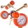 Regulator profesional de presiune pentru gaz propan–butan (PB) cu manometru, carcasă din alamă, domeniu presiune intrare 0–15 bar, presiune de ieșire reglabilă 0–4 bar, debit maxim 4 m³/h, racord intrare 21,8 × 1/14 filet stânga model ZR-15P