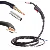 MK14-TW14 pistolet de sudură MIG/MAG cu mâner cu supapă de gaz SGA integrată, cablu 2,8 m, design standard TW14/MB15 (sistem Binzel MB14/15), pentru sârmă 0,6–1,0 mm, 140 A sarcină nominală, răcire cu gaz de protecție
