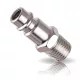 Racord rapid standard nichelat 1/4" cu filet exterior (mascul) pentru scule pneumatice, lungime 40 mm, acoperire anticorozivă, ambalaj individual EPM20