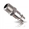 Racord rapid standard nichelat 1/4" cu filet exterior (mascul) pentru scule pneumatice, lungime 40 mm, acoperire anticorozivă, ambalaj individual EPM20