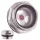 Dop WS-04A cu vizor pentru verificarea nivelului de ulei și umplere, pentru compresor și pompă, filet 1/2" (Ø exterior aproximativ 20,5 mm), carcasă din aluminiu, fereastră de vizualizare din sticlă, elemente din plastic și garnitură din cauciuc