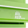 BIG RED sertar metalic pentru scule, organizator compact complet metalic cu compartiment superior deschis, culoare verde, 26×14×17 cm, dimensiuni interioare sertar 13,5×20,6×5 cm, compartiment superior 16×25×3 cm