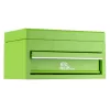 BIG RED sertar metalic pentru scule, organizator compact complet metalic cu compartiment superior deschis, culoare verde, 26×14×17 cm, dimensiuni interioare sertar 13,5×20,6×5 cm, compartiment superior 16×25×3 cm
