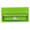 BIG RED sertar metalic pentru scule, organizator compact complet metalic cu compartiment superior deschis, culoare verde, 26×14×17 cm, dimensiuni interioare sertar 13,5×20,6×5 cm, compartiment superior 16×25×3 cm