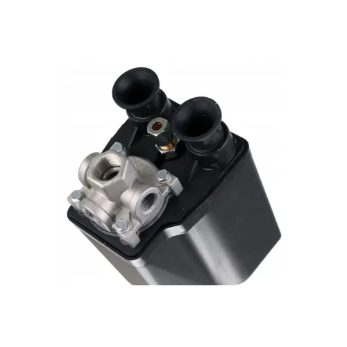 Presostat profesional NE-MA, 400V, 8/10 bar, pentru motoare 2.2–2.5 kW, 4–6.3A, conexiune 3/8” + 3×1/4”