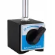 Suport magnetic profesional cu bază reglabilă OFF/ON pentru ceas comparator cu rulment, tijă 12/10 mm, braț 150 mm, prindere 8 mm, corp din oțel