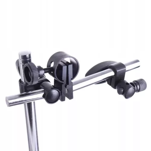 Suport magnetic profesional cu bază reglabilă OFF/ON pentru ceas comparator cu rulment, tijă 12/10 mm, braț 150 mm, prindere 8 mm, corp din oțel