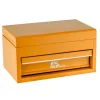 BIG RED organizator de scule complet metalic cu sertar și compartiment superior – galben, 1 sertar, compartiment superior, 26×14×17 cm