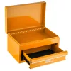 BIG RED organizator de scule complet metalic cu sertar și compartiment superior – galben, 1 sertar, compartiment superior, 26×14×17 cm