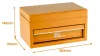 BIG RED organizator de scule complet metalic cu sertar și compartiment superior – galben, 1 sertar, compartiment superior, 26×14×17 cm