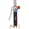 Arzator profesional de taiere cu gaz, lungime 50 cm, constructie fara injector bezinjectoriala pentru propan-oxigen sau acetilena-oxigen. Supapa anti-retur integrata, racorduri 3/8L si 1/4 Set 5 duze PNME compatibile PNME/ANME pentru taiere 3-200 mm
