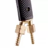 Arzator profesional de taiere cu gaz, lungime 50 cm, constructie fara injector bezinjectoriala pentru propan-oxigen sau acetilena-oxigen. Supapa anti-retur integrata, racorduri 3/8L si 1/4 Set 5 duze PNME compatibile PNME/ANME pentru taiere 3-200 mm