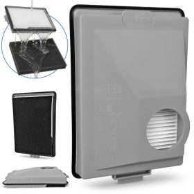   Filtru de aer evacuare HEPA lavabil pentru aspirator Miele Boost CX1, filtru de evacuare compatibil cod original 11639250, tip CX-FSF, înlocuitor OEM