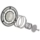 Kit de reparație sistem automat de curățare și scuturare a filtrului pentru aspiratoare industriale Karcher NT 35/1, NT 40/1, NT 45/1, NT 55/1 Tact/Eco și FLEX S36/S47, original Karcher, cod 2.884-981.0