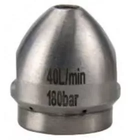   Duza de înaltă presiune WUKO-956 cu filet interior 1/2" F, lungime 140 mm, pentru aplicații industriale și sisteme profesionale de spălare și curățare