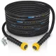 Furtun profesional pentru spălător cu presiune HydroLine DN10 (3/8"), 20 m, 250 bar, pentru apă rece și caldă, cu racorduri din oțel inoxidabil M22x1,5