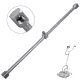 Braț de fixare din oțel inoxidabil pentru perie rotativă 21", lungime 490 mm, presiune maximă 350 bar, cu racorduri 1/4"