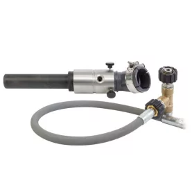   Set complet duză Venturi pentru modernizare echipament de curățare cu înaltă presiune T-Racer TD420, presiune maximă 350 bar, duză 030 sistem Venturi, racorduri unghiulare 45° și 90°, racord furtun de aspirație diametru 38 mm