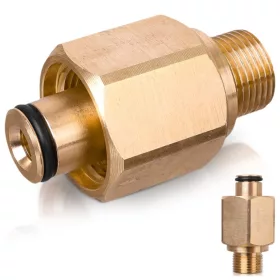   Adaptor de reducție universal Karcher Easy Lock TR22F la 3/8" din alamă masivă, până la 400 bar și 150°C, pentru instalații și sisteme de înaltă presiune apă rece/apă fierbinte