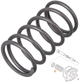   Arc de ghidare piston cu arc pentru aparate de spălat cu presiune Karcher HD/HDS, 84,5 x 46,8 mm, piesă de schimb originală, cod OEM 5.332-289.0
