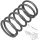 Arc de ghidare piston cu arc pentru aparate de spălat cu presiune Karcher HD/HDS, 84,5 x 46,8 mm, piesă de schimb originală, cod OEM 5.332-289.0
