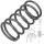 Arc de ghidare piston pentru aparat de spălat cu presiune Karcher HD/HDS, 65 × 37,5 mm, piesă originală, cod OEM 5.332-403.0