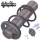 Set original piston Karcher pentru aparat de spălat cu presiune K2 și K3, dimensiune piston 52 x 12 mm, cod piesă 2.885-398.0