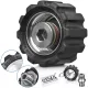 Adaptor profesional din oțel inoxidabil M22x1,5F – 1/4"M, 500 bar, 150°C, pentru accesorii 1/4" la aparate de spălat cu presiune Karcher HD/HDS