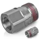 Adaptor Inox Karcher Easy!Lock TR22 M la Filet Interior 3/8", 400 bar