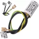 Filtru de perturbații electromagnetice (filtru EMC) Karcher 6.661-217.0 pentru aparate de spălat cu presiune cu apă caldă HDS și aspiratoare industriale IVC, 3 fire, 210 mm, 35 × 20 mm