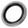 Șaibă de etanșare metal‑cauciuc pentru racord cu ochi (banjo) filet 1/4", dimensiuni 13,74×20,57×2 mm, oțel zincat cu margine de etanșare din cauciuc, pentru circuite hidraulice și pneumatice