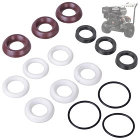   Set complet garnituri apă G275 pentru aparat de spălat cu presiune, pompă tip G275, piston 15 mm, 276 bar, 15 l/min, 12 piese