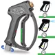 Pistol profesional rotativ de înaltă presiune MTM Hydro WG25 cu supapă antigel Weep, racord furtun rotativ 3/8" cu filet interior, 2,2 l/min, 250 bar, 30 l/min, 160 °C pentru spălătorii auto
