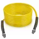 Wash-Tech Nylon Nagynyomású Tömlő, Sárga, 5,5m, 1/4" Menetes Csatlakozással
