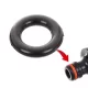Inel de etanșare (O-ring) universal 11 x 2,5 mm din cauciuc NBR pentru conectori rapizi 1/2", 3/4" și 1", furtunuri de grădină, instalații de apă și echipamente de curățare cu presiune