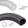 DN32 Megerősített flexi szívótömlő, gégecső 12 méteres kiszerelésben - 32mm belső átmérő