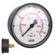 Manometru manometric WIKA 0–160 bar, montaj posterior axial, carcasă Ø63 mm, ramă Ø68 mm, umplut cu glicerină, racord filetat 1/4" M, compatibil aparate de spălat cu presiune înaltă Karcher HD/HDS și Kranzle
