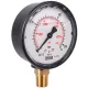 Manometru mecanic WIKA 0–315 bar cu glicerină, racord inferior 1/4" M, Ø63 mm, carcasă metalică, compatibil aparate de spălat cu presiune Karcher și Kranzle