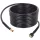 Furtun pentru aparat de spălat cu presiune, din poliamidă (nylon), 10 metri, cu conector filetat M22 x 1,5 (14 mm), compatibil cu aparate de spălat cu presiune Karcher cu racord M22