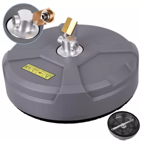   Cap de curățare pentru pavaje și suprafețe plane Kärcher FR 40 TR Classic, diametru 40 cm, cu conectare Easy!Lock TR18 și duze rotative de înaltă presiune pentru spălătoare profesionale cu presiune HD (4.119-029.0)