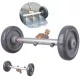 Cap de spălare pentru pavaj și șasiu auto, tip T-Racer, cu 3 duze cu jet plat 045 (3x015), presiune maximă 275 bar, racord filetat interior 1/4", temperatură maximă apă 90°C, compatibil aparate de spălat cu presiune Kärcher HD/HDS și Kranzle