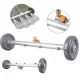 Cap de spălare pavaj și șasiu auto cu 4 duze jet plat, 275 bar, 90°C, racord interior 1/4", compatibil aparate profesionale Karcher HD/HDS și Kränzle