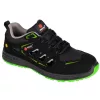 Pantofi de protecție ITALO 1 S1PS, material textil și microfibră ventilate cu caracteristici ESD