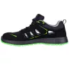 Pantofi de protecție ITALO 1 S1PS, material textil și microfibră ventilate cu caracteristici ESD