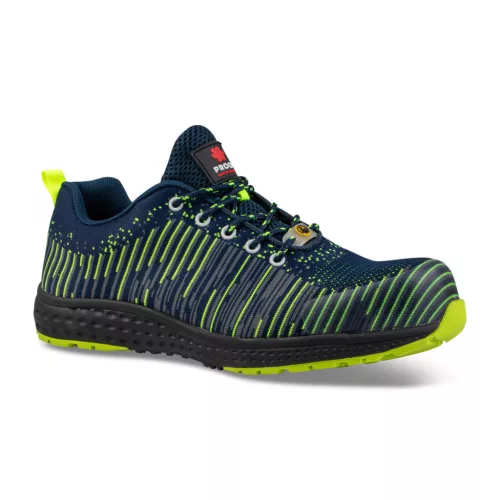 Pantofi de protecție Proof Lux S1P ESD, bombeu compozit, lamelă Kevlar și talpă EVA + cauciuc