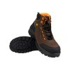 Bocanci de protecție Proof Combo S3S ESD din nubuk maro impermeabil cu talpă antiderapantă SRC și bombeu compozit 200 J