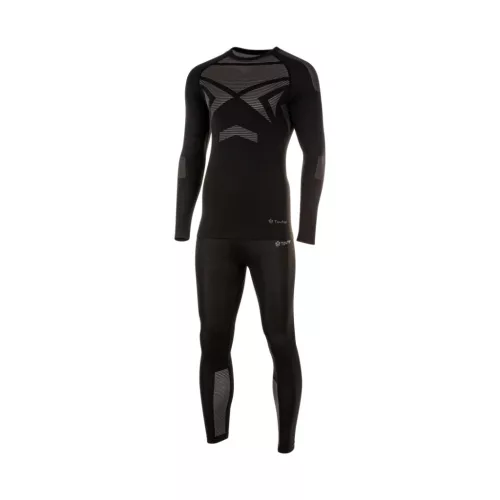 Set haine termoactivă TOUFER ThermaFlex (bluză și pantaloni) unisex, material elastic